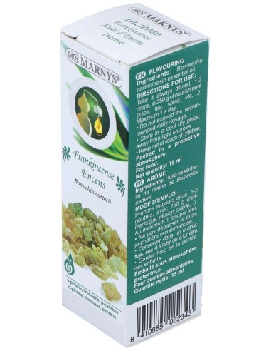 Incienso Aceite Esencial Alimentario 15Ml. de Marnys