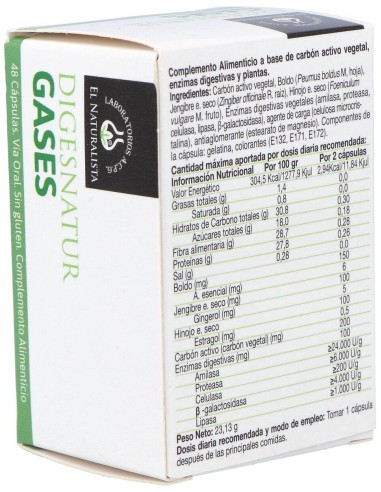 Digesnatur Gases 48Cap. de El Naturalista