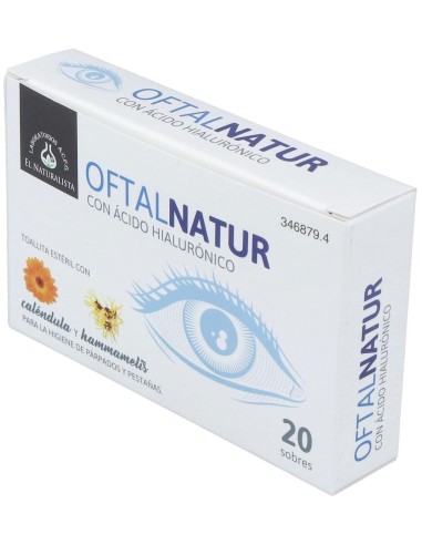Oftalnatur 20Toallitas Oculares de El Naturalista
