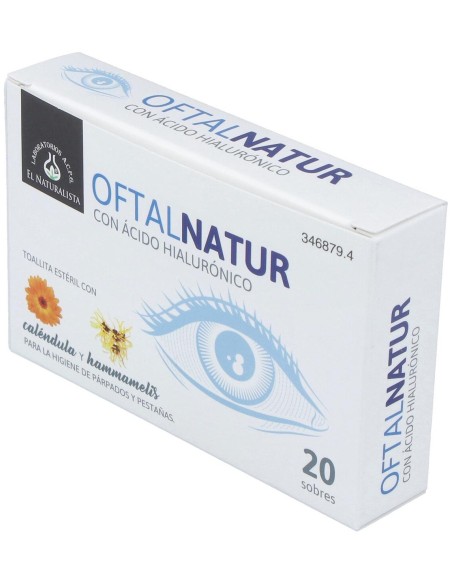 Oftalnatur 20Toallitas Oculares de El Naturalista