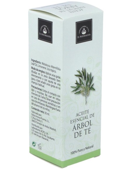 Aceite Arbol Del Te 30Ml. de El Naturalista