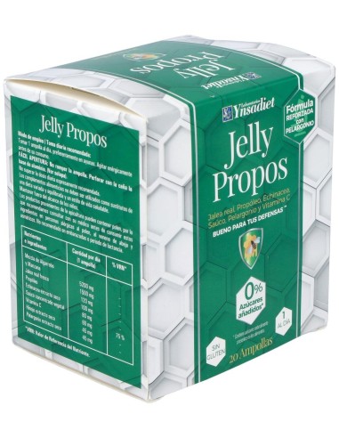 Jelly Propos  0% Azucar 20 Amp de Ynsadiet