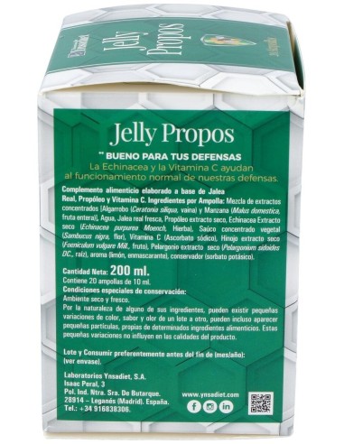 Jelly Propos  0% Azucar 20 Amp de Ynsadiet