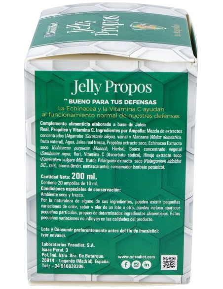 Jelly Propos  0% Azucar 20 Amp de Ynsadiet