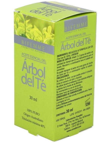 Aceite Arbol Del Té 30 Ml de Ynsadiet