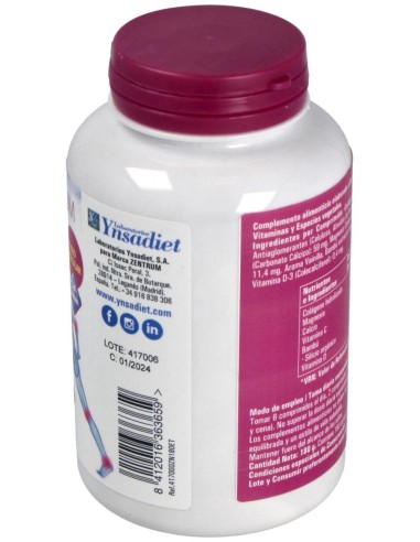 Colágeno Hidrolizado Marino 180 Comp de Ynsadiet