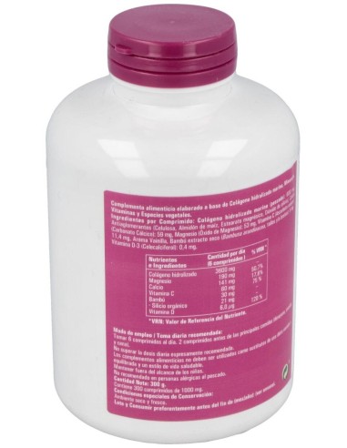 Colágeno Hidrolizado Marino 300 Comp de Ynsadiet