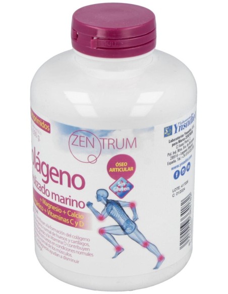 Colágeno Hidrolizado Marino 300 Comp de Ynsadiet