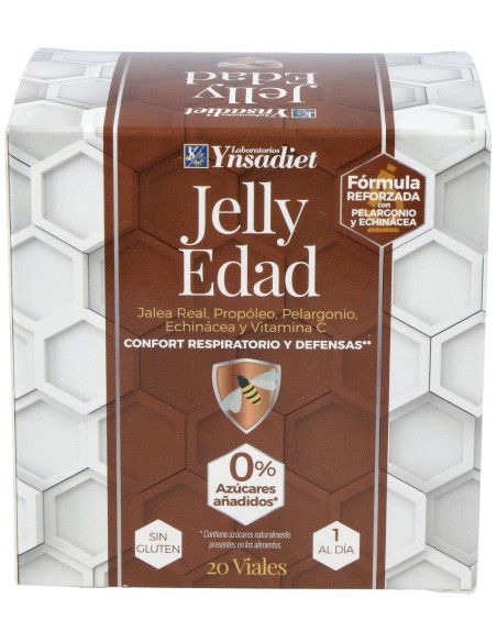 Jelly Edad 0% Azucar 20 Viales de Ynsadiet