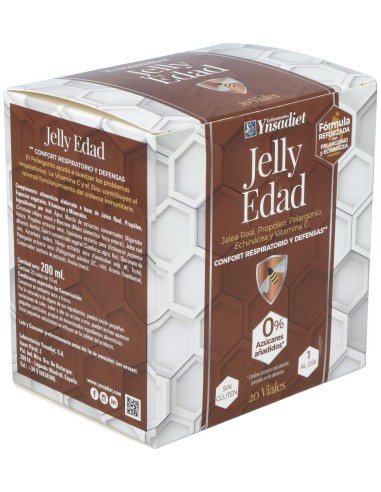 Jelly Edad 0% Azucar 20 Viales de Ynsadiet