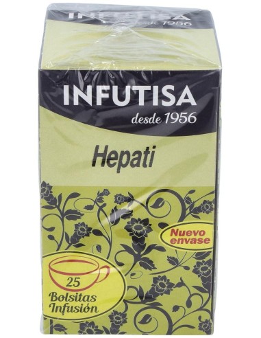 Hepati 16 Infusion 25Bolsitas de Infutisa