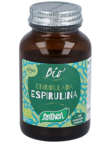 Alga Spirulina 100Comp. Bio de Santiveri