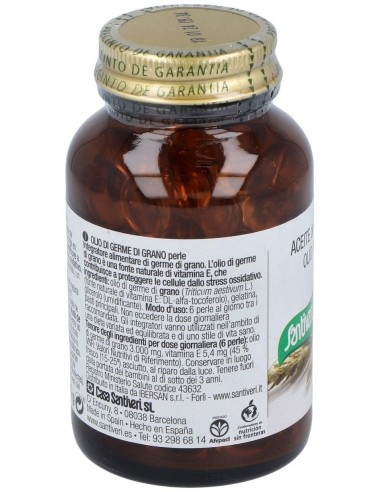 Aceite De Germen De Trigo 120Perlas de Santiveri