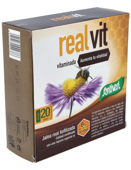 Realvit Vitaminada 20Viales de Santiveri