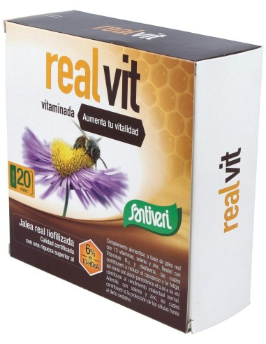 Realvit Vitaminada 20Viales de Santiveri