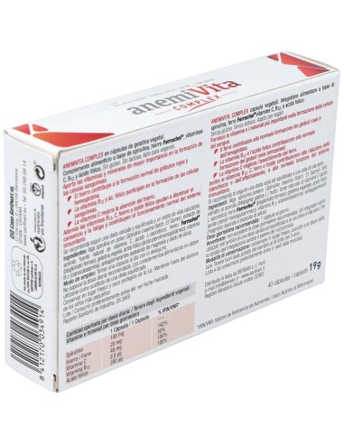 Anemivita Complex 40Cap. de Santiveri