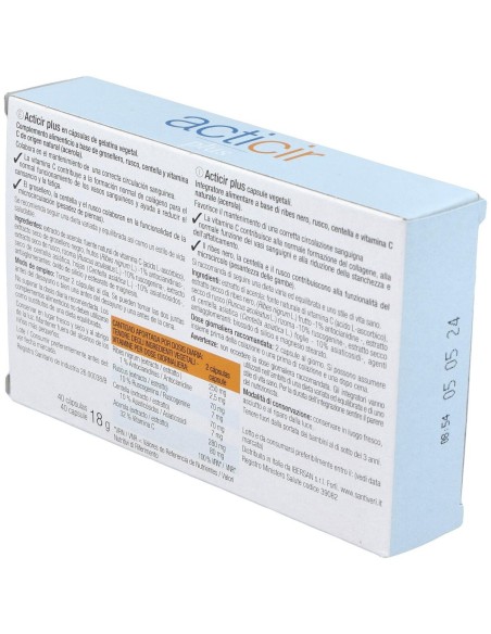 Acticir Plus 40Cap. de Santiveri