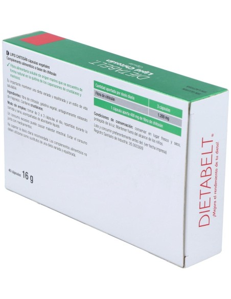 Dietabelt Sazia Lipid Chitosan 40Cap. de Santiveri