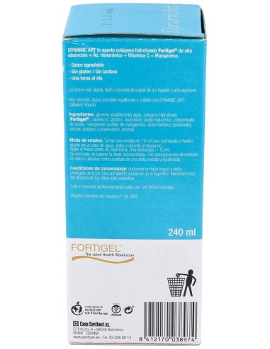 Dynamicart Colageno 240Ml. de Santiveri