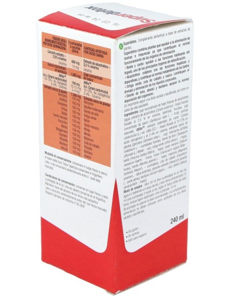 Superdetox Jarabe 240Ml. de Santiveri