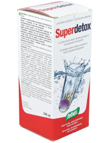 Superdetox Jarabe 240Ml. de Santiveri
