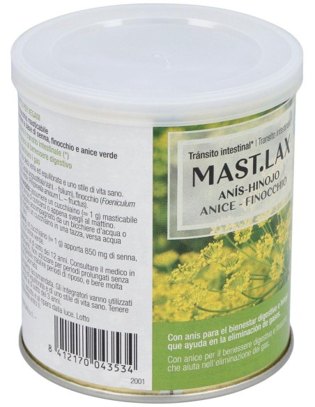 Sanaflor Mast-Lax Gases Anis-Hinojo 65Gr. de Santiveri