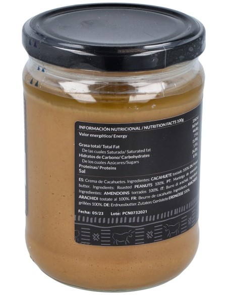 457 Crema De Cacahuete 500Gr. de Paleobull