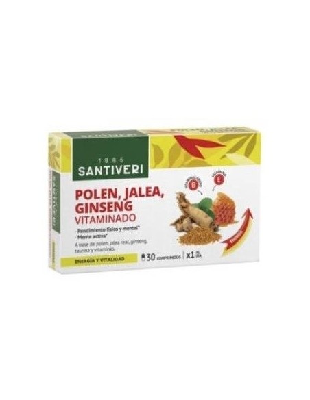 Polen+Jalea+Ginseng 30Comp. de Santiveri