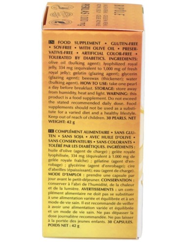 Bipole Jalea Real 1000Mg.30Perlas de Bipole