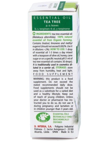 Aceite Esencial Arbol Del Te Bio 10 Ml de Esential Aroms