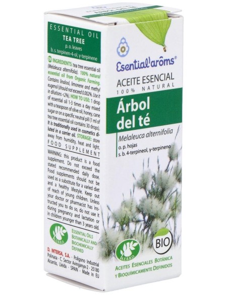 Aceite Esencial Arbol Del Te Bio 10 Ml de Esential Aroms