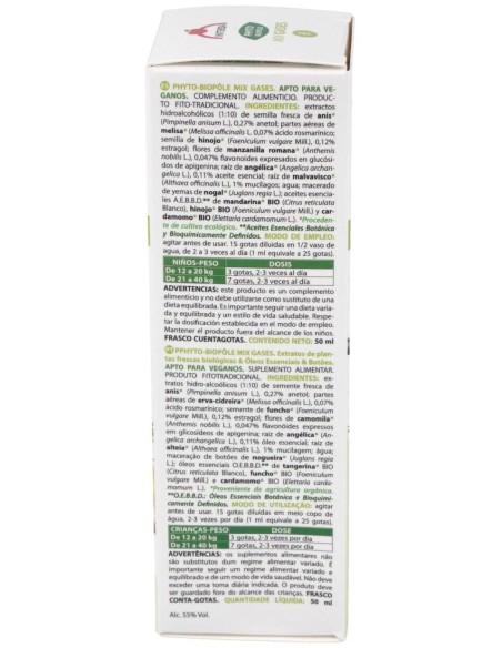Phytobiopole Mix 8 Gases 50Ml Bio de Intersa