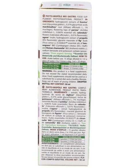 Phytobiopole Mix 15 Gastro 50Ml de Intersa