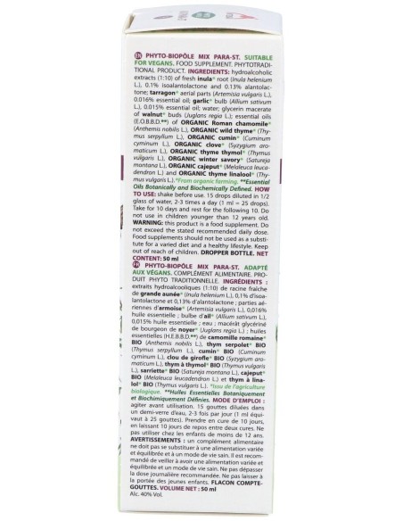 Phytobiopole Mix 9 Para-St 50Ml Bio de Intersa