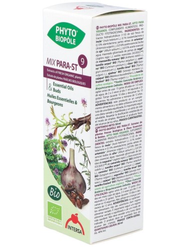 Phyto-Bipole Mix-Para-St (Intestinal) 50Ml. de Phytobiopole