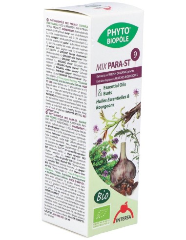 Phytobiopole Mix 9 Para-St 50Ml Bio de Intersa