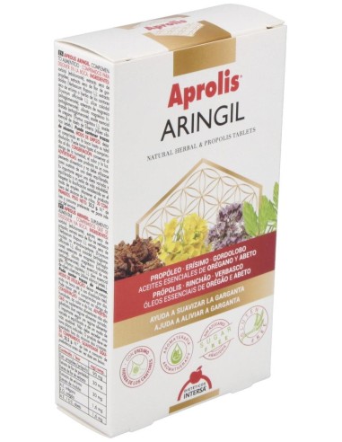Aringil (Faringil) (Faringitis,Afonia,Tos) 30Comp. de Intersa