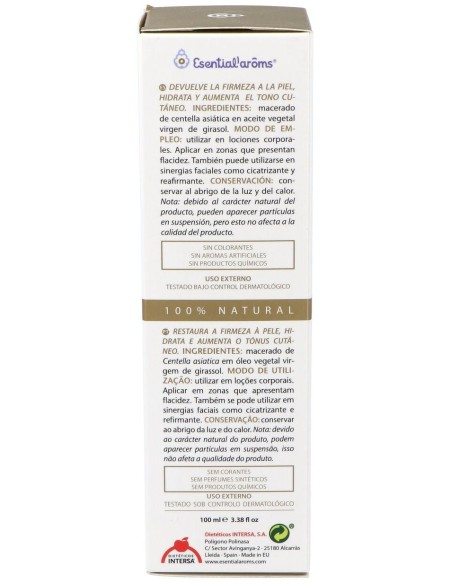Centella Asiatica Extracto Lipidico 100Ml. de Esential Aroms