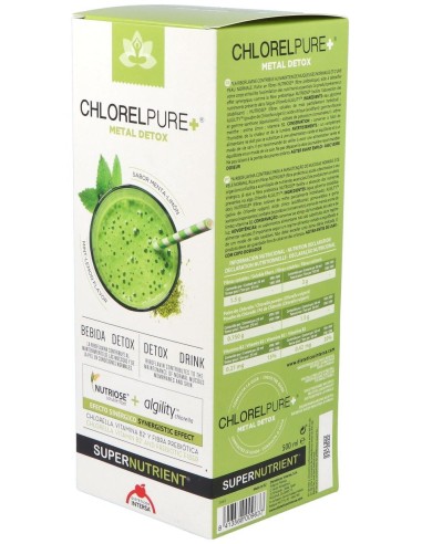 Chlorelpure+ Metal Detox 500Ml. de Intersa
