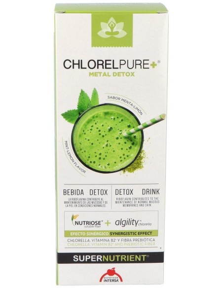Chlorelpure+ Metal Detox 500Ml. de Intersa