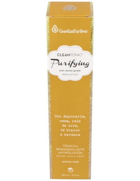 Cleantonic Purifying Piel Mixta-Grasa 200Ml. de Esential Aroms