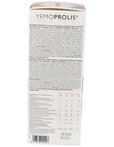 Aprolis Yemoprolis Gold Syrup 500Ml. de Aprolis