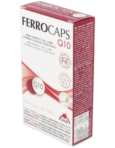 Ferrocaps Q10 60Cap. de Intersa