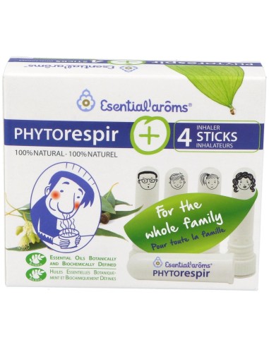 Phytorespir 30 Ml + 4 Sticks Inhaladores de Esential Aroms