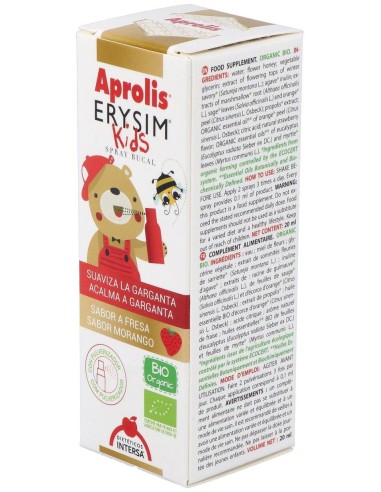 Aprolis Kids Erysim 20 Ml Bio de Intersa