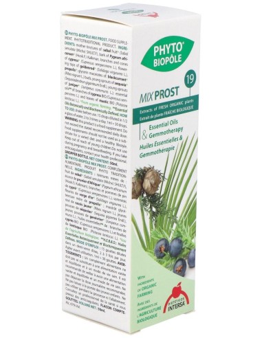 Phyto-Bipole Mix-Prost (Prostata) 50Ml. de Phytobiopole