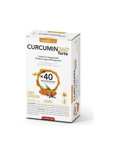 Curcumin 360º Forte 60 Capsulas de Intersa