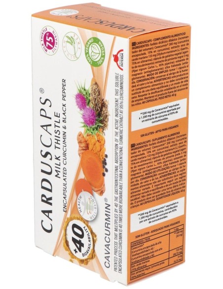 Cardus Caps - 60 Capsulas de Intersa