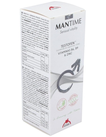 Mantime - Sensual Vitality 60 Caps. de Intersa