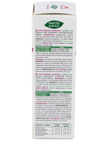 Phyto-Bipole Bio Echinacea 50Ml. de Phytobiopole